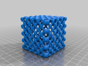 kutusu matematik sanat 3d print model - Mito3D