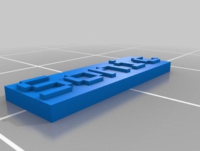 sonic 3d de l'impression personnalisé 3d print model - Mito3D