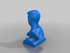 kinectv1 analyse buste sculptures colbert 3d print model - Mito3D