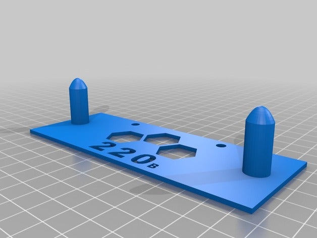 xhover 200b wall mount 3d printing 3D print model - Mito3D