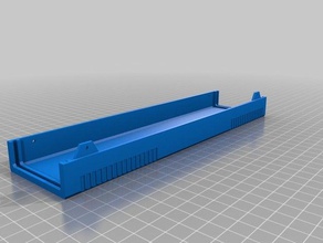 caja abajo de l'électronique personnalisé 3d print model - Mito3D