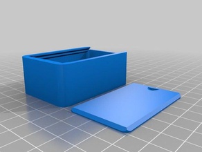 kutu yuvarlak kaplar özelleştirilmiş 3d print model - Mito3D