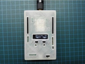 lora microchip rn2483 mote enclosure electronics 3d print model - Mito3D