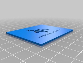özelleştirilmiş şablon benim-o-matik sanat araçlar 3d print model - Mito3D