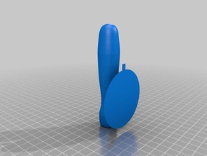 commercial tap handle 2 parts other keg 3d print model - Mito3D