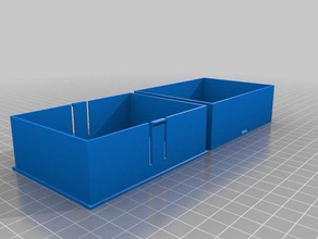 il mio parametrici personalizzati scatola di carta v2 30 giochi 3d print model - Mito3D
