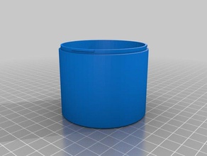 Bajonett-container Container angepasst 3d print model - Mito3D