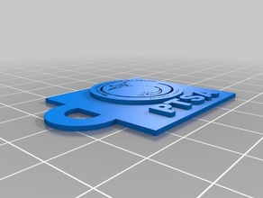 wesley academia internacional de la ptsa llavero 3d impresión 3d print model - Mito3D
