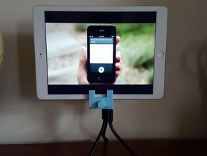 telefon kamera evrensel mount 3d print model - Mito3D