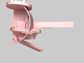 drill dongle stream art boolean mate rig spam union 3d print model - Mito3D