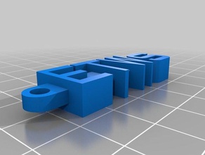 etws Schlüsselbund - Organisation angepasst 3d print model - Mito3D