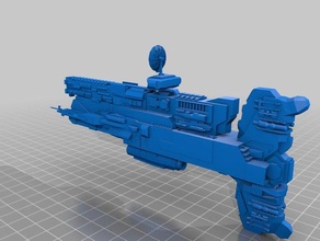 taşıyıcı css elçisi starlight araç yaş uzaylı serin eğlenceli oyun gemi mekik alanı uzay gemisi oyuncak 3d print model - Mito3D