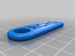 rchs chave de cadeia os acessórios personalizado 3d print model - Mito3D