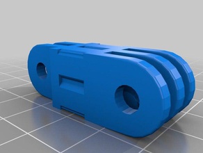 gopro de la caja 1 cámara personalizado 3d print model - Mito3D