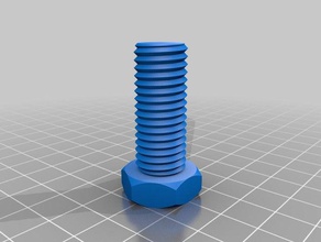 boulon pièces personnalisé 3d print model - Mito3D