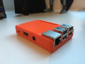 soapibarbee electronics case enclosure m200 model raspberry pi 2 zortrax 3d print model - Mito3D