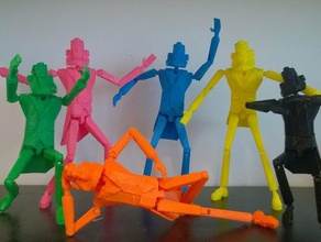 peter cooper figura di azione i giocattoli giochi barba union inventore posizionabili pollicino 3d print model - Mito3D