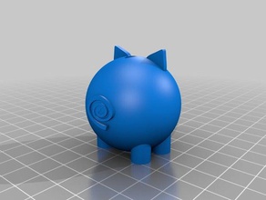 piggy bank 3d drucken 3d print model - Mito3D