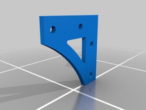 taz köşe parantez 3d yazıcı parçaları 3d print model - Mito3D