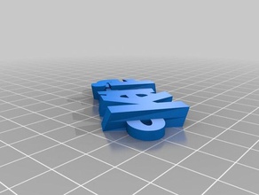katie portachiavi i personalizzato 3d print model - Mito3D