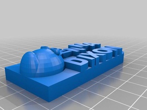 jennas veado logotipo 3d impressão 3d print model - Mito3D