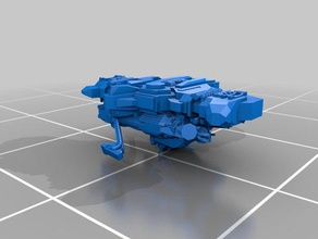 navio pirata shexon veículos divertido jogo modelo espaço nave espacial brinquedo ufo 3d print model - Mito3D