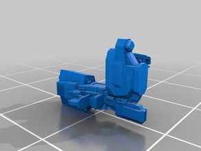 scout chakir i veicoli divertente gioco modello scifi scpaceship spazio giocattolo 3d print model - Mito3D