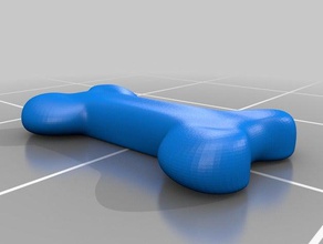 Knochen, os andere 3d print model - Mito3D