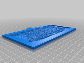 roll tide bölmesi 2d sanat özelleştirilmiş 3d print model - Mito3D