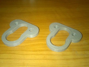 ikea clothes rail spacer replacement parts 3d print model - Mito3D