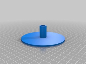 my customized parametric filament spooler 3d printer accessories 3d print model - Mito3D