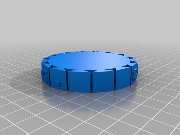 carmen rg2 les bracelets personnalisé 3D print model - Mito3D