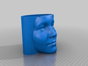 3dscan flowerpot chia pet printing 3d print model - Mito3D