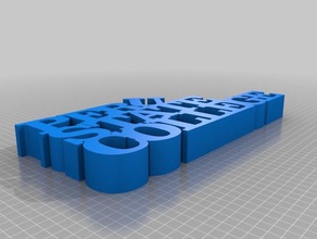 perú universidad de estado la señal las esculturas personalizado 3d print model - Mito3D