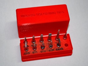weller wesd51 soldering tip storage box tools 3d print model - Mito3D