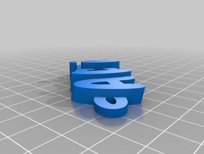 aliciasmushed Schlüsselanhänger angepasst 3d print model - Mito3D