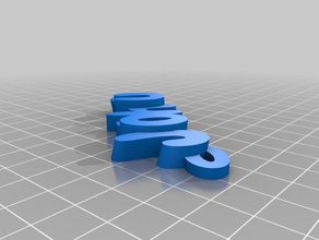 joshuamushed Schlüsselanhänger angepasst 3d print model - Mito3D
