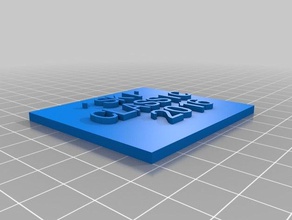 ski plate other customized 3d print model - Mito3D