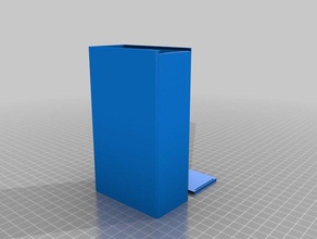 my customized bepoxyox sliding top containers 3d print model - Mito3D
