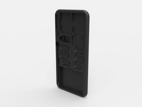 iphone-Form-sim-sd Kartenhalter ver20 mobile 3d print model - Mito3D
