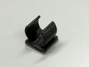 cable-clip replacement parts cable clip holder 3d print model - Mito3D