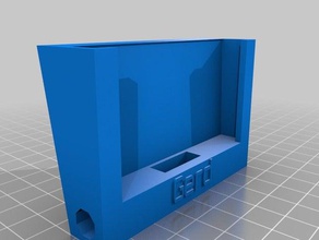 wallmount s5 mobile phone customized 3d print model - Mito3D