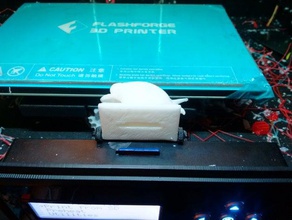 flashforge yaratıcısı pro sd kart kapağı montaj menteşeli 3d yazıcı aksesuarlar 3d print model - Mito3D