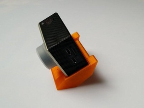 sjcam 5000x angolato stand fotocamera 3d print model - Mito3D