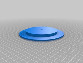 my customized excelfil filament spool plug 3d printer accessories 3d print model - Mito3D