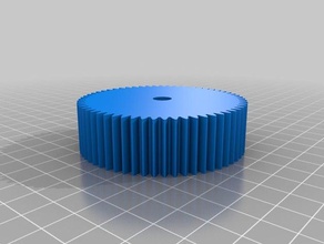 charles 60 dentes de 8 milímetros diâmetro hobby personalizado 3d print model - Mito3D