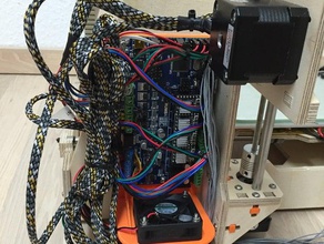 rumba board mount 3d printer parts 3d print model - Mito3D