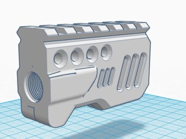 barrel break 3d printing 3D print model - Mito3D