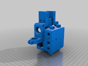 prusa i3 double extrudeuse de conception 3d l'imprimante extrudeuses 3d print model - Mito3D