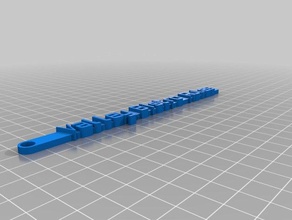 azul 20x valle bistro organización personalizado 3d print model - Mito3D